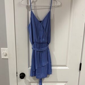 Naked Zebra Blue Mini Dress